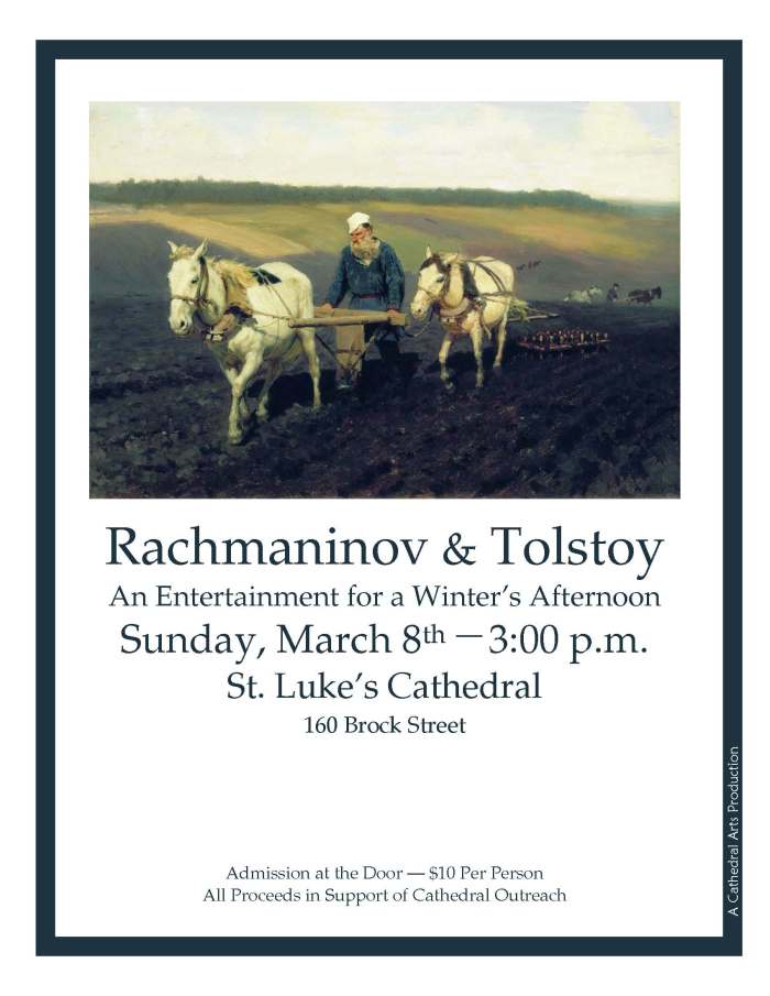 Rachmaninov and Tolstoy Poster
